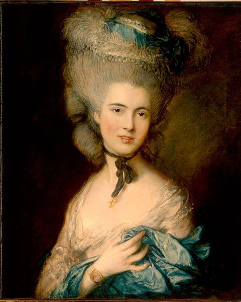 Thomas Gainsborough Woman in Blue